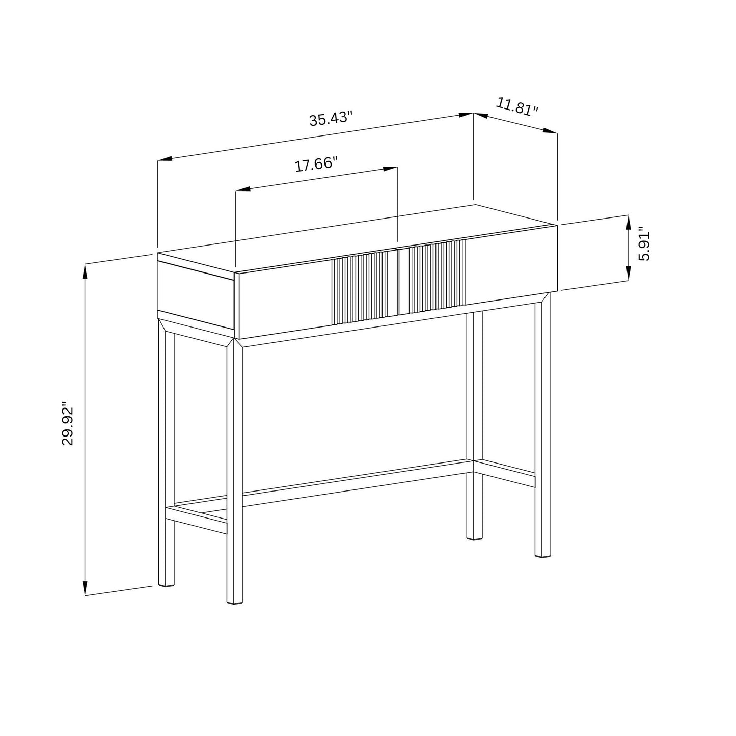 IONA CONSOLE DESK