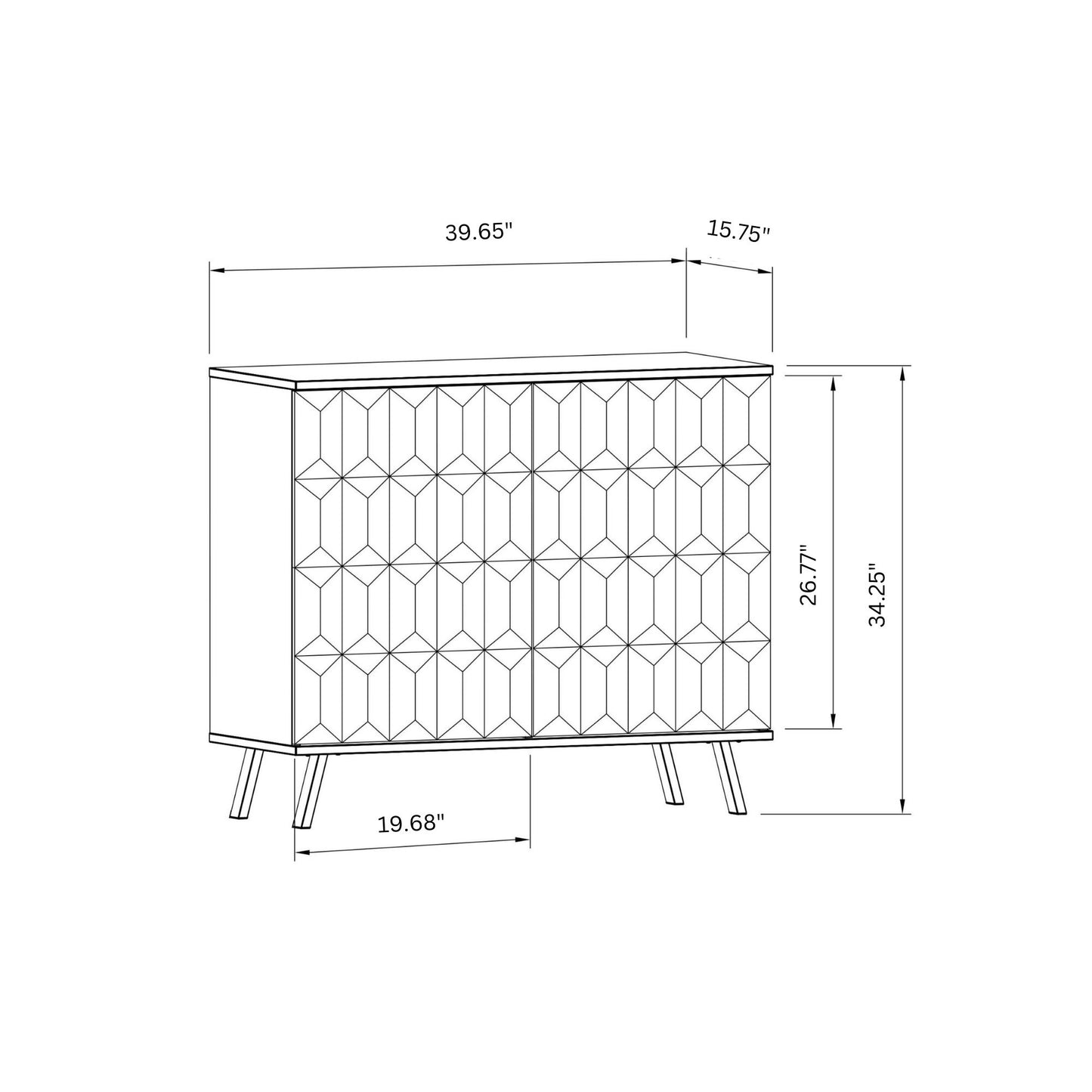 ELEVATE TWO DOOR SIDEBOARD